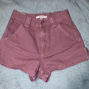 Pacsun pink/purple cargo shorts